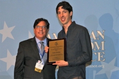 Bill Becker and James Damore with H of C Award