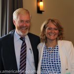 Karen with Brent Bozell